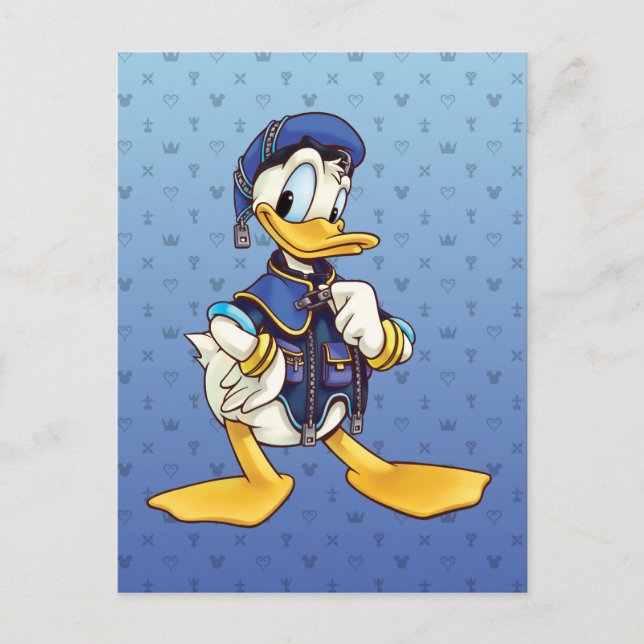 Kingdom Hearts | Royal Magician Donald Duck Postcard (Front)