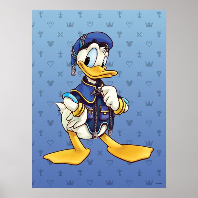 Kingdom Hearts | Royal Magician Donald Duck Poster (Front)