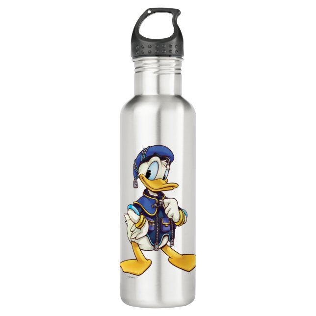 Kingdom Hearts | Royal Magician Donald Duck Stainless Steel Water Bottle (Front)