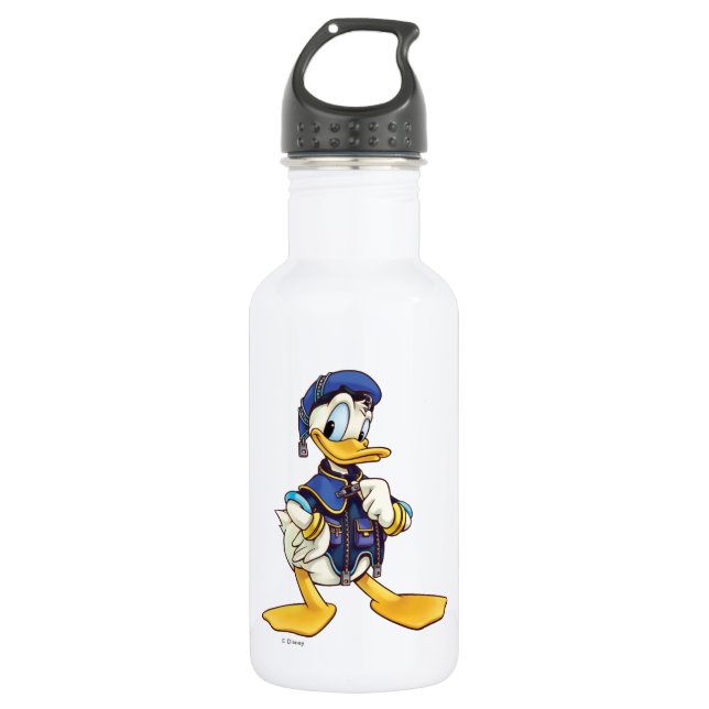 Kingdom Hearts | Royal Magician Donald Duck Stainless Steel Water Bottle (Front)