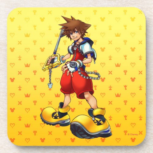 Kingdom Hearts  Sora Character Illustration Beverage Coaster