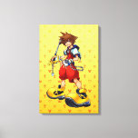 Kingdom Hearts | Sora Character Illustration Canvas Print