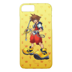 Kingdom Hearts Sora Character Illustration iPhone 8/7 Case