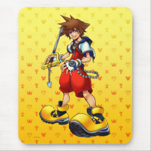 Kingdom Hearts   Sora Character Illustration Mouse Pad