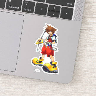 Kingdom Hearts | Sora Character Illustration Sticker