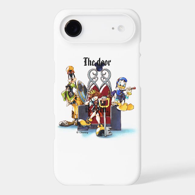 Kingdom Hearts | Sora, Donald, & Goofy On Throne Case-Mate iPhone Case (Back)
