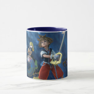 Kingdom Hearts Sora, Goofy, & Donald Film Still Mug