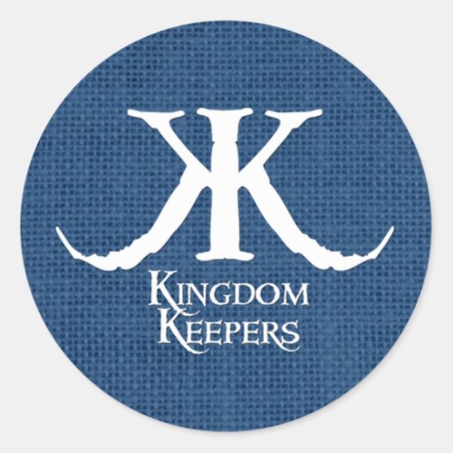 Kingdom Keepers Blue Circle Sticker