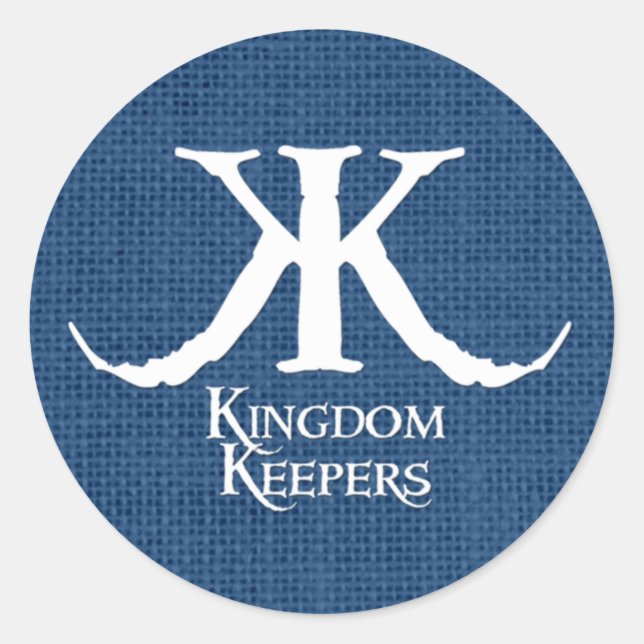 Kingdom Keepers Blue Circle Sticker (Front)
