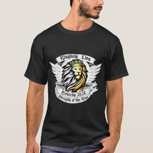 Kingdom Lion Logo T_Shirt