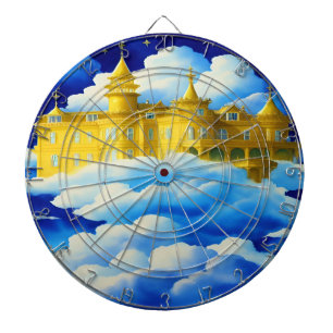 Kingdom Mansion Christian Dartboard