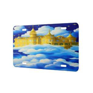 Kingdom Mansion Christian License Plate