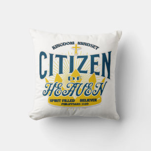 Kingdom mindset throw pillow