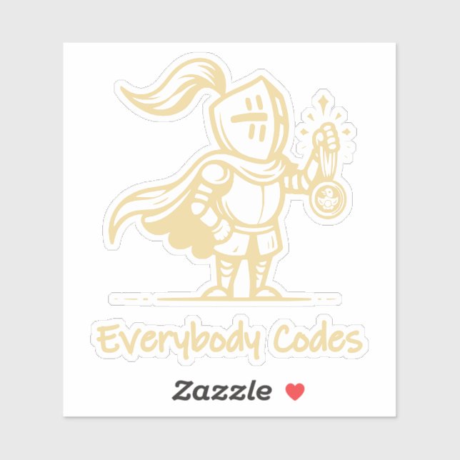 Kingdom of Algorithmia Custom-Cut Vinyl Sticker (Sheet)