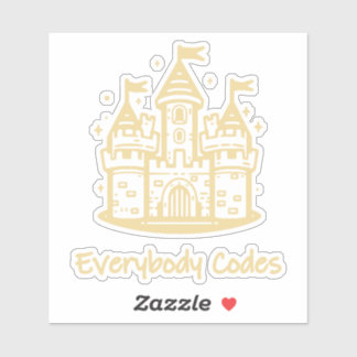 Kingdom of Algorithmia Custom-Cut Vinyl Sticker