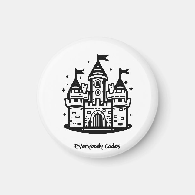 Kingdom of Algorithmia Magnet (Front)