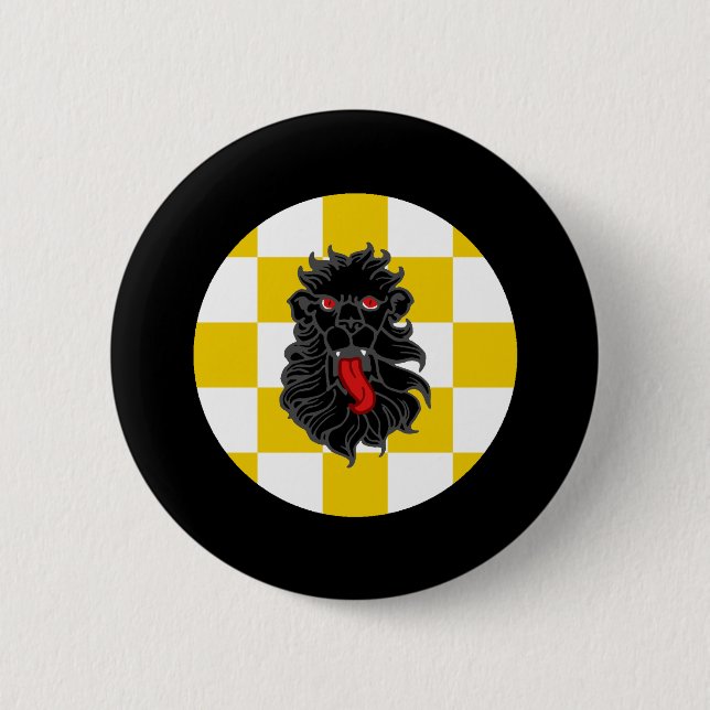 Kingdom of An Tir Populace Badge Button (Front)