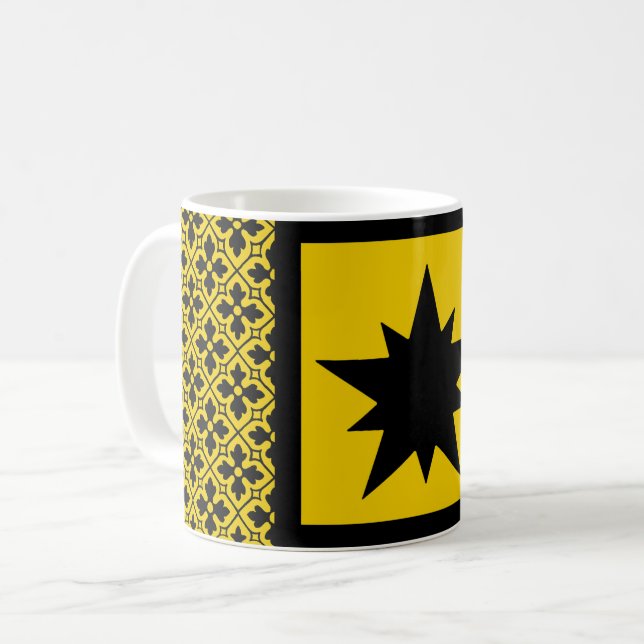 Kingdom of Ansteorra Populace Badge Coffee Mug (Front Left)