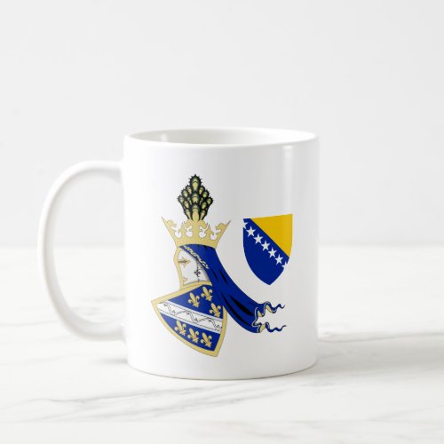 Kingdom of Bosnia coat of arms Coffee Mug