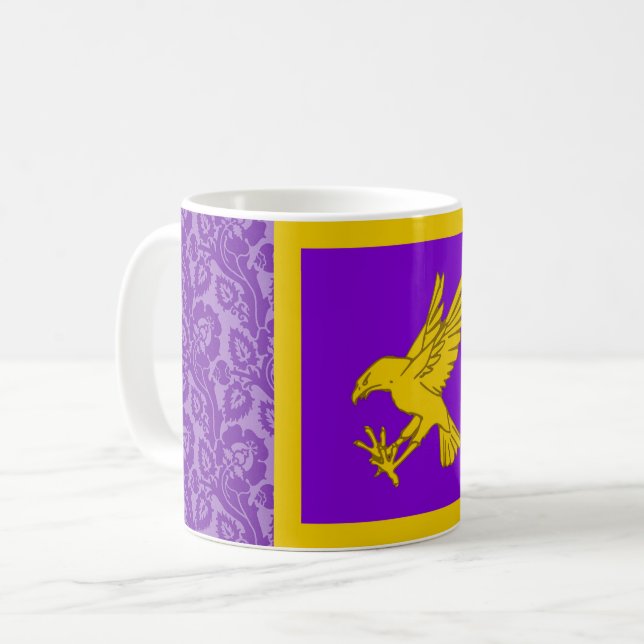 Kingdom of Calontir Populace Badge Coffee Mug (Front Left)