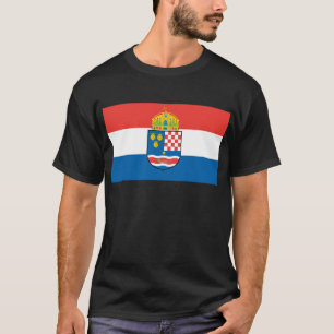 Kingdom of Dalmatia Croatia and Slavonia Flag T-Shirt