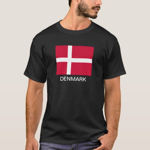 Kingdom of Denmark Flag T_Shirt