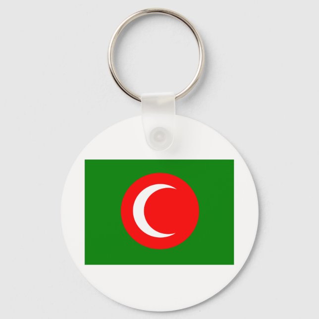 Kingdom of Kurdistan Flag (1922-1924, 1925) Keychain (Front)