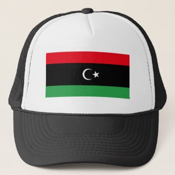 Kingdom Of Libya Flag (1951-1969) Trucker Hat by abbeyz71 at Zazzle