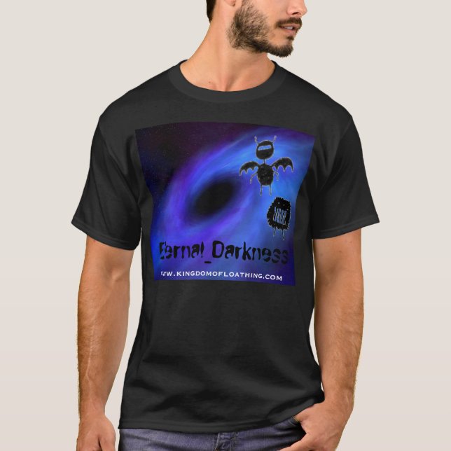 Kingdom Of Loathing - Clan - Eternal_Darkness T-Shirt (Front)