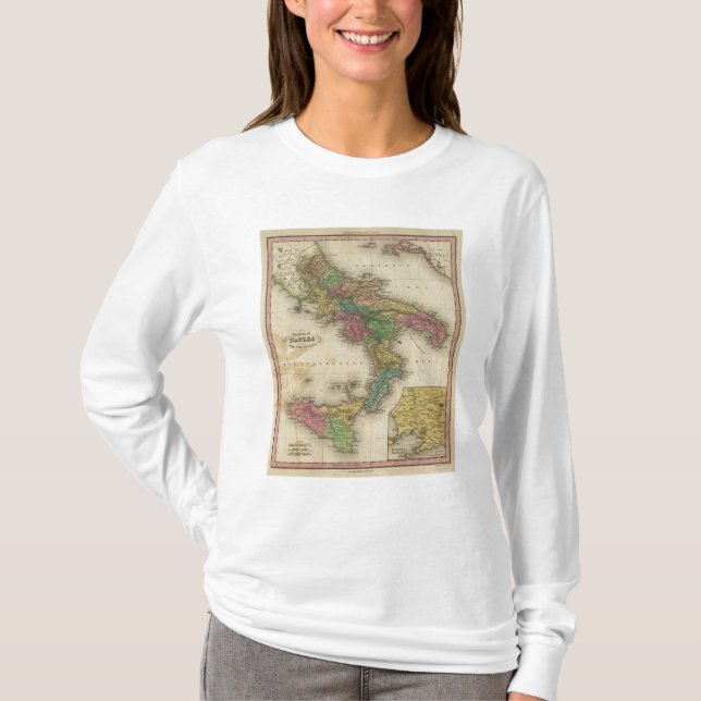 Kingdom of Naples or The Two Sicilies 2 T-Shirt (Front)