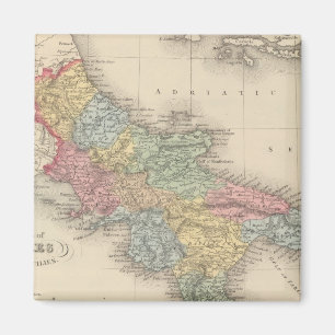 Kingdom of Naples or the Two Sicilies Magnet