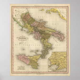 Kingdom of Naples or The Two Sicilies Poster