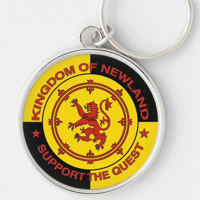 Kingdom of Newland Quest Keychain (Front)