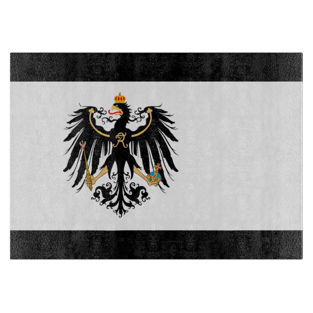 Kingdom of Prussia national flag Cutting Board (Front)