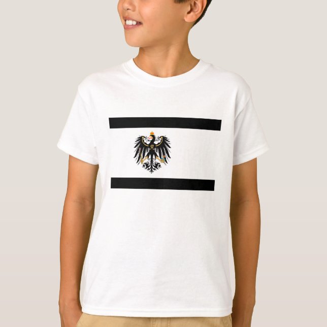 Kingdom of Prussia national flag T-Shirt (Front)
