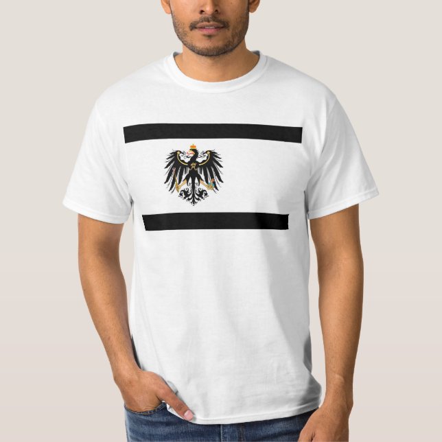 Kingdom of Prussia national flag T-Shirt (Front)
