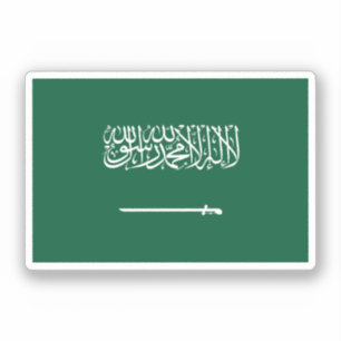 Kingdom of Saudi Arabia flag Sticker