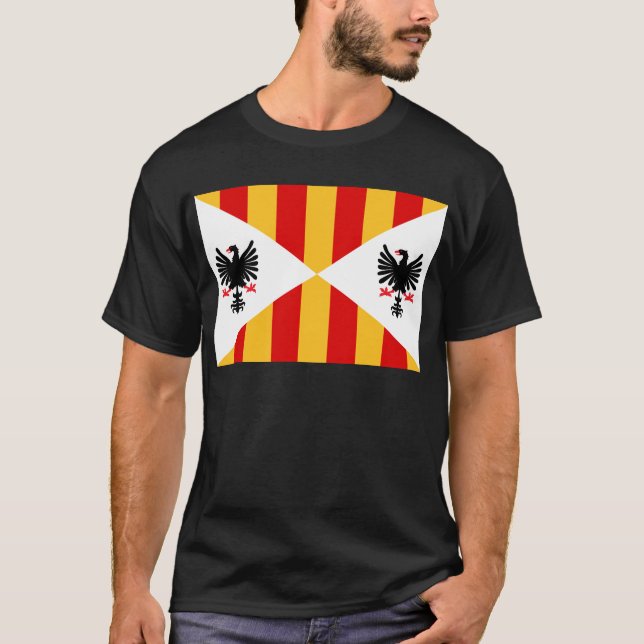 Kingdom of Sicily Flag T-Shirt (Front)