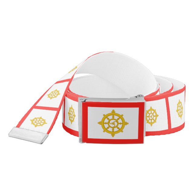 Kingdom of Sikkim Flag Belt (Snake)