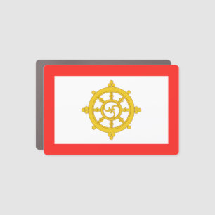 Kingdom of Sikkim Flag Car Magnet