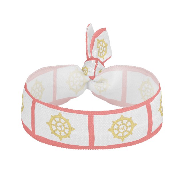 Kingdom of Sikkim Flag Elastic Hair Tie (Front)