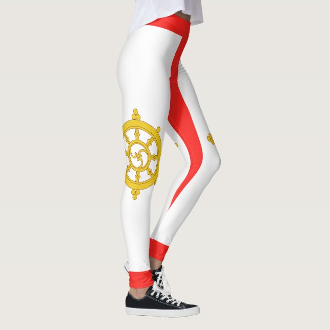 Kingdom of Sikkim Flag Leggings (Right)
