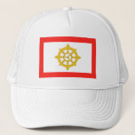 Kingdom of Sikkim Flag Trucker Hat