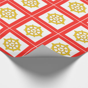 Kingdom of Sikkim Flag Wrapping Paper