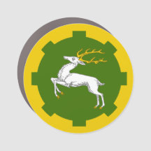 Kingdom of the Outlands Populace Badge Car Magnet