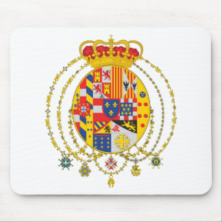 Kingdom of Two Sicilies Coat of Arms Mouse Pad