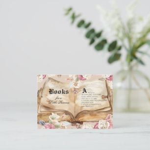 Kingdom Princess Books for Baby Baby Shower Enclosure Card