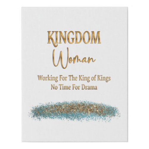 Kingdom Woman Wall Canvas