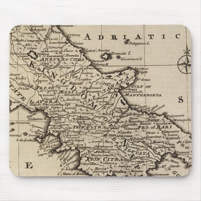Kingdoms of Naples and Sicily, Italy Mouse Pad (Front)
