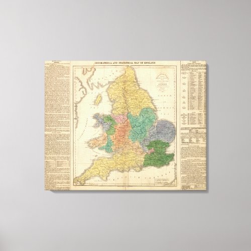Kingdoms of the Anglo Saxons Canvas Print